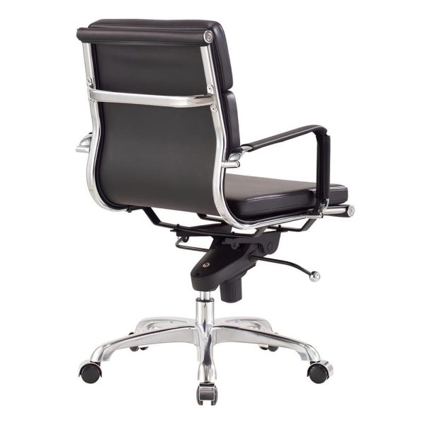 The ergonomic design promotes good posture, reducing fatigue during long work sessions