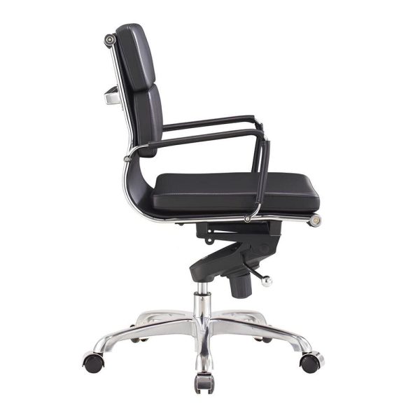 The high-back design offers excellent support for your back and neck