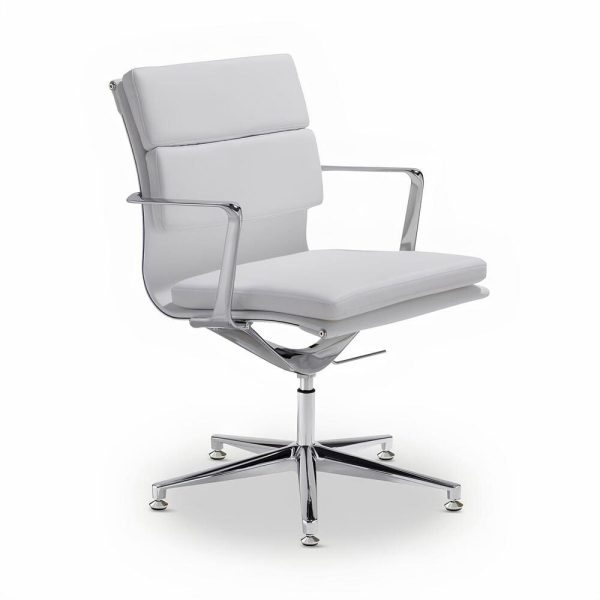With its padded seat and backrest, this chair provides exceptional comfort for long working hours