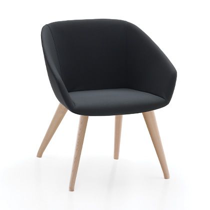 Elevate your interior with our armchair, showcasing legs that harmonize aesthetics and practicality.