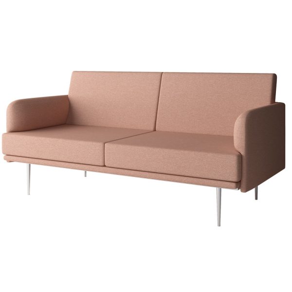 Slim compact 2 seater sofa