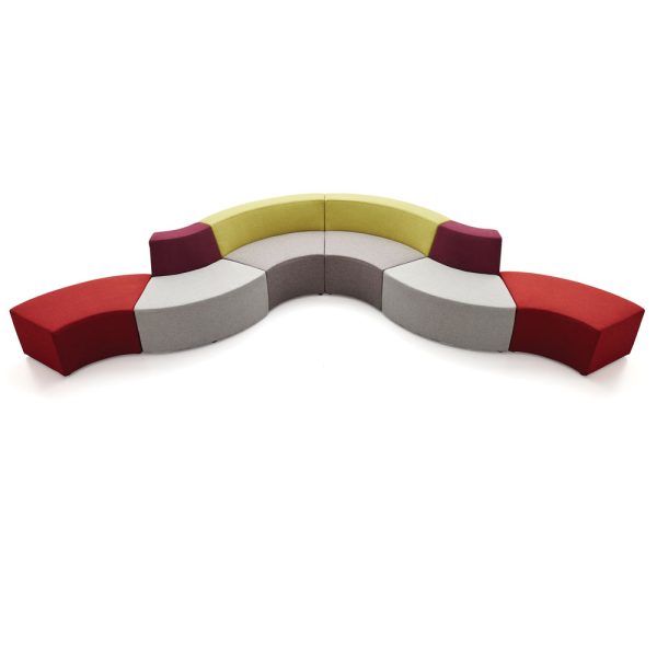 curved modular seating sofas