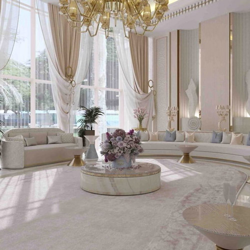 Luxury modern majlis interior design