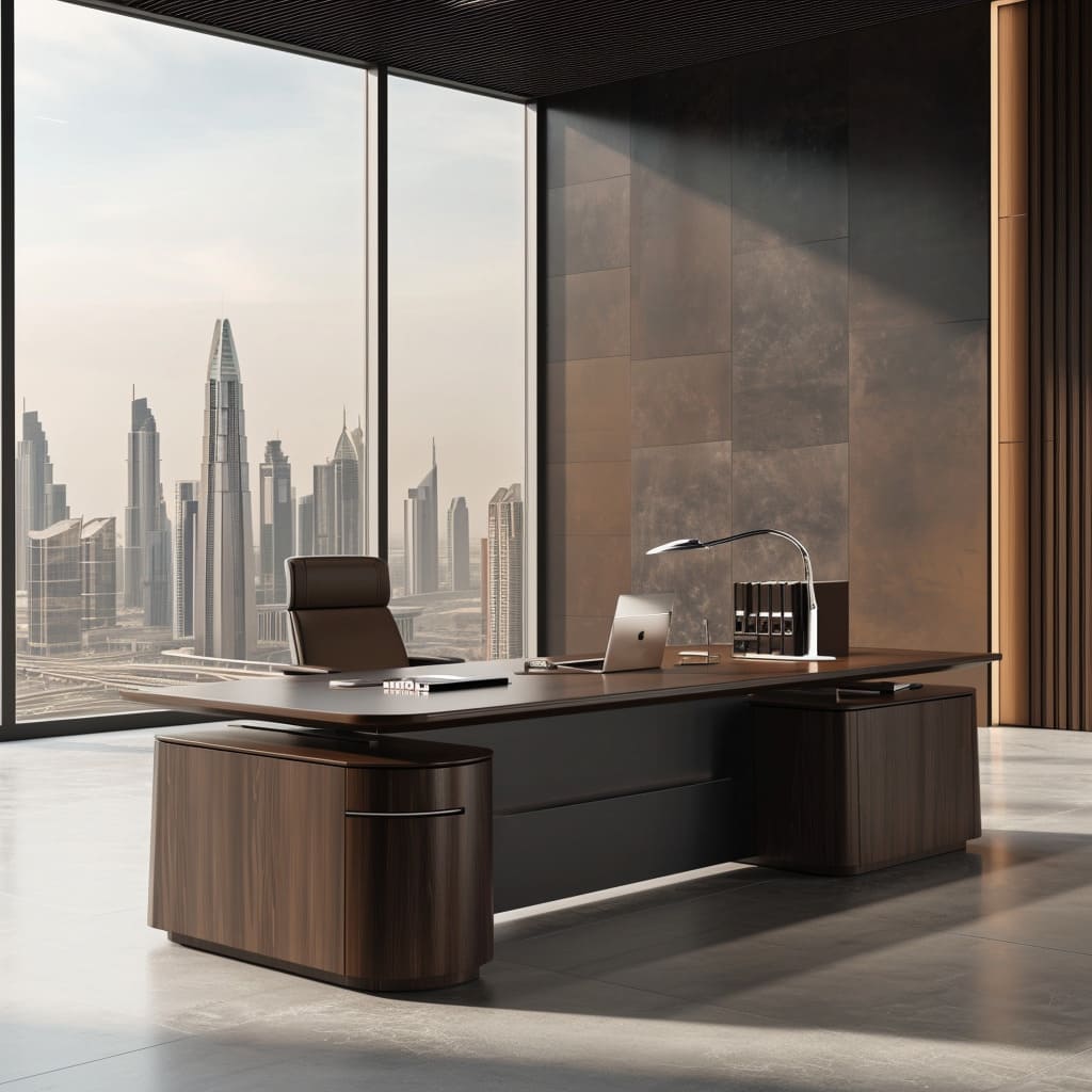 A modern workspace with state-of-the-art technology and timeless elegance.