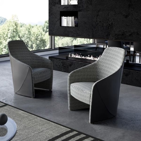 A Versatile Armchair is available in a wide range of colors to match any decor.