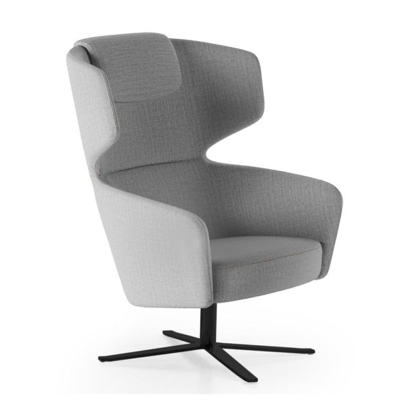 A sleek chair with a modern design