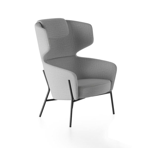 A stylish grey recliner perfect for contemporary interiors