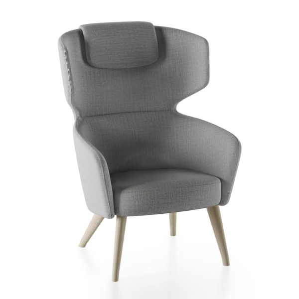 The elegant sitting chair enhances any room