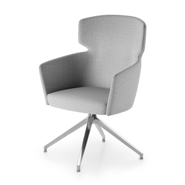 The plush silver seating provides exceptional support and comfort