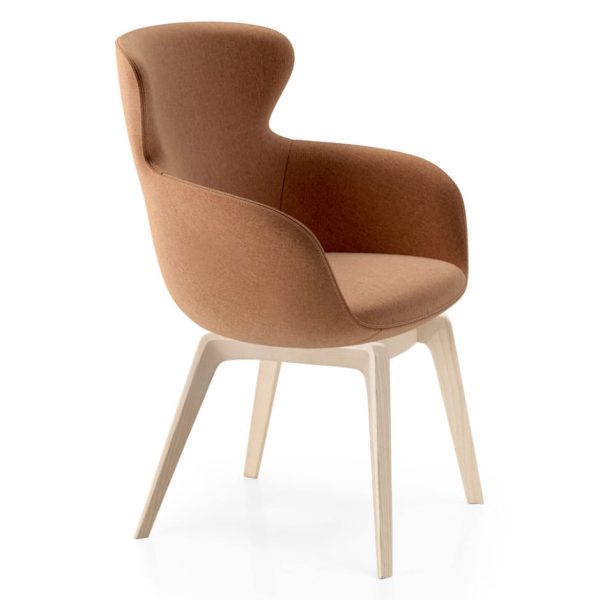 Versatile chair perfect for living or office spaces